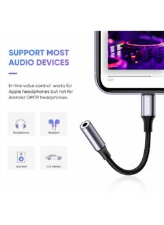 KAKUSIGA Lightning To 3.5 mm Headphone Converter Black  - Image 2