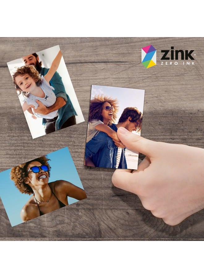 Zink 5.1 cmx3" Premium Instant Photo Paper (30 Pack) Compatible with Polaroid Snap, Snap Touch, Zip and Mint Cameras and Printers - Image 3