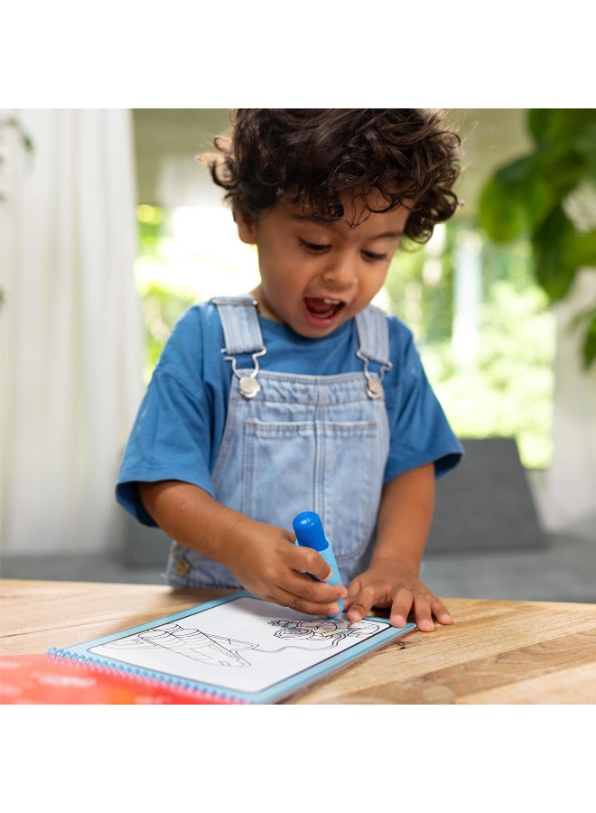 ميليسا آند دوج دفتر تلوين بالماء للأطفال – Melissa & Doug Water WOW – قابل لإعادة الاستخدام بدون فوضى + قلم ماء – رسومات مغامرات ممتعة – مناسب من عمر 3 سنوات - Image 4