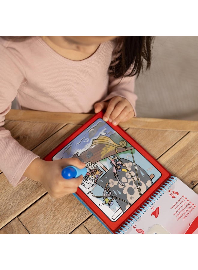 ميليسا آند دوج دفتر تلوين بالماء للأطفال – Melissa & Doug Water WOW – قابل لإعادة الاستخدام بدون فوضى + قلم ماء – رسومات مغامرات ممتعة – مناسب من عمر 3 سنوات - Image 5
