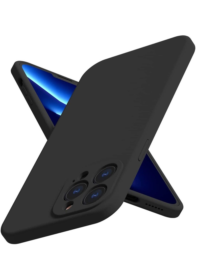 iPhone 12 Pro Silicone Case Full-Body Soft Liquid Gel Rubber Cover Shockproof Bumper Anti-Scratch Anti-Fingerprint Anti-Drop Slim Cover - Image 1