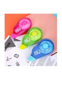 Deli Correction Tape Excellent Covering Power - Assorted Color Deli Eh21301 (PACK OF 3)  - Image 1