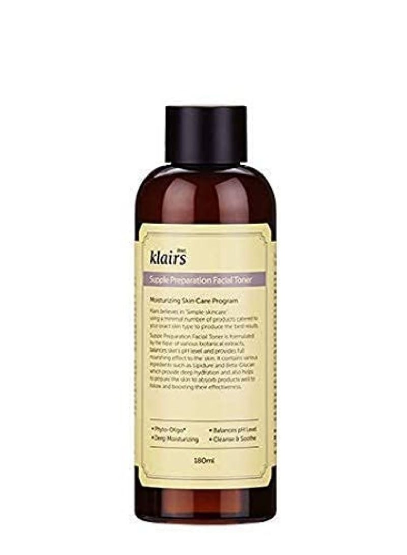 Dear,Klairs Supple Preparation Supple Preparation Facial Toner Hydration Perfect Simple Skincare Routine 6 08 fl oz 180 ml  - Image 3