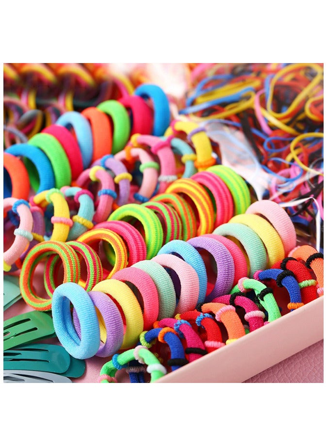 780pcs Girls Barrette Hair Tie Set - Image 3