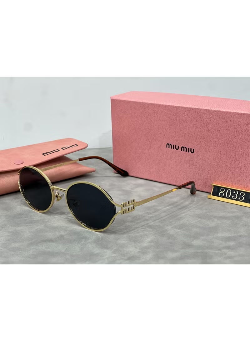 Miu Miu 100% UVA / UVB Protection Unisex Metal Sunglasses Cycling Sunglasses - Image 1