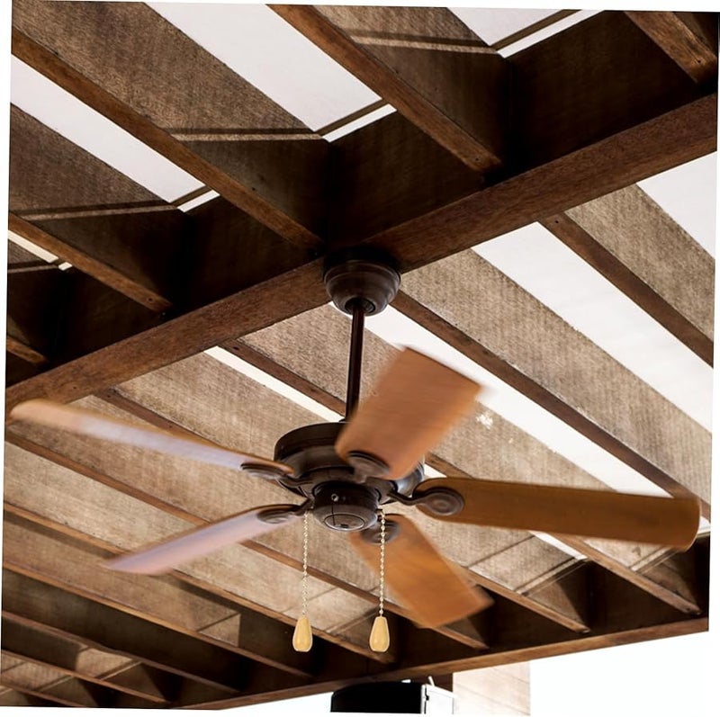 سلسلة سحب على الطراز الكلاسيكي لمروحة السقف والمصباح، مع تحكم قابل للتعديل في سرعة الضوء، مقاس 15 × 3.2 سم - Image 3