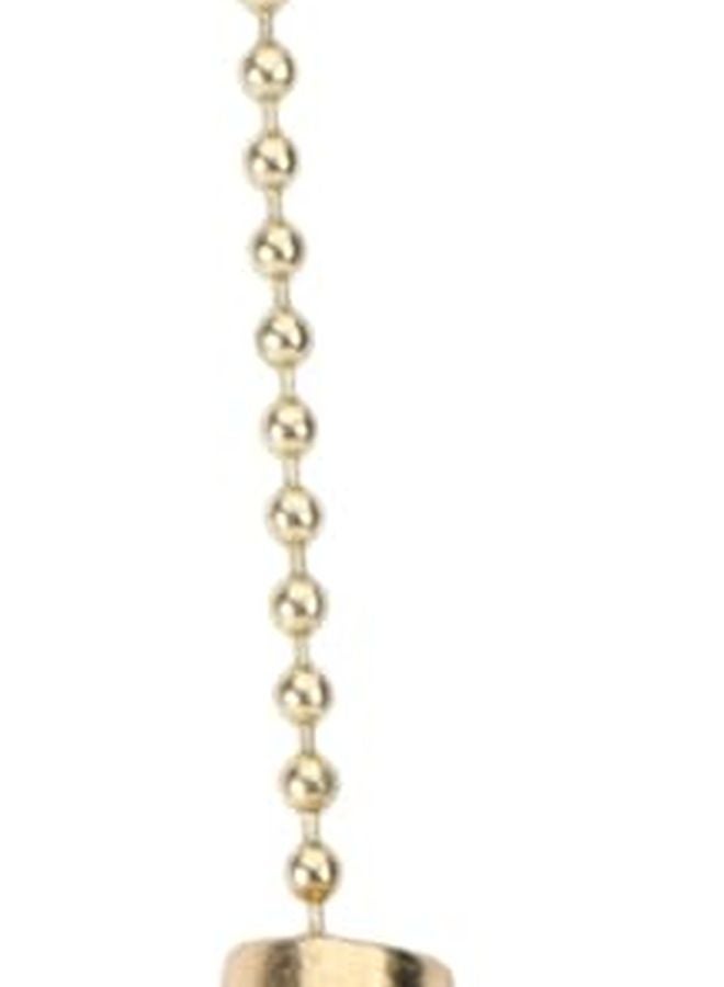 سلسلة سحب على الطراز الكلاسيكي لمروحة السقف والمصباح، مع تحكم قابل للتعديل في سرعة الضوء، مقاس 15 × 3.2 سم - Image 2