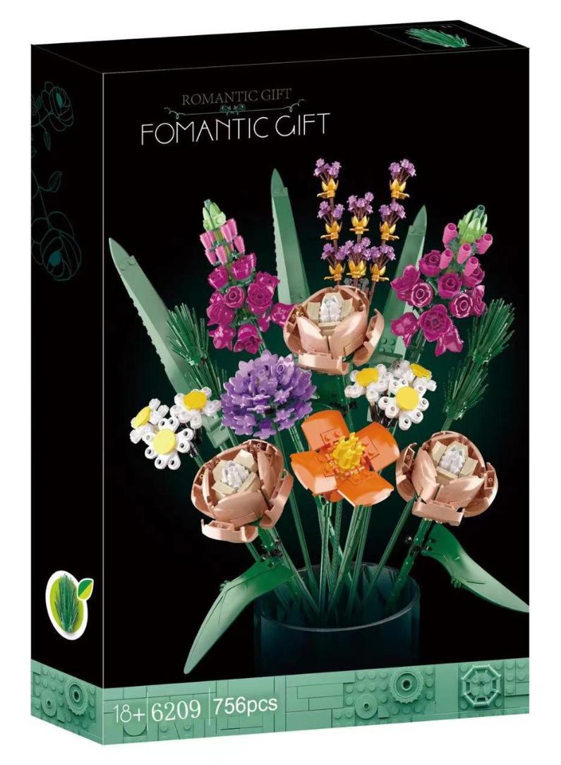 Flower Bouquet (756) Pieces