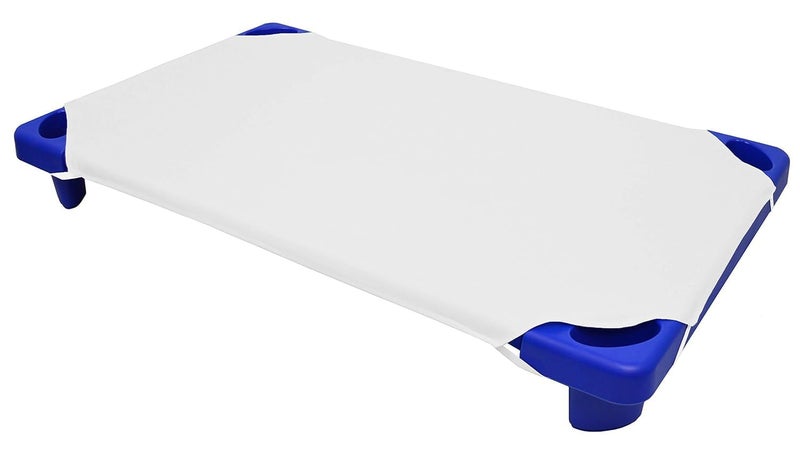 American Baby Company شركة الأطفال الأمريكية 100 قطن بيركال ورقة سرير حضانة قياسية بيضاء 23 × 51 ناعمة وقابلة للتنفس للأولاد والبنات عبوة واحدة