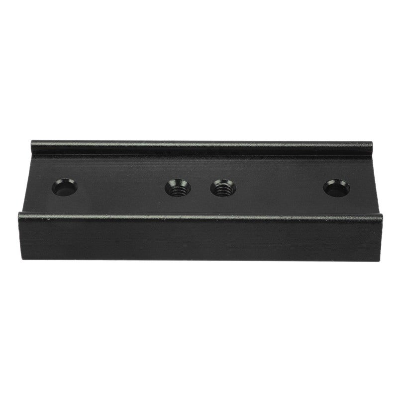 4.25in Black Dovetail Plate Full Metal Alloy Easy Dismantle EQ Mount Accessory - 1/4in Thread Telescope Mounting for Equatorial Mount Star Road Photography - Image 3