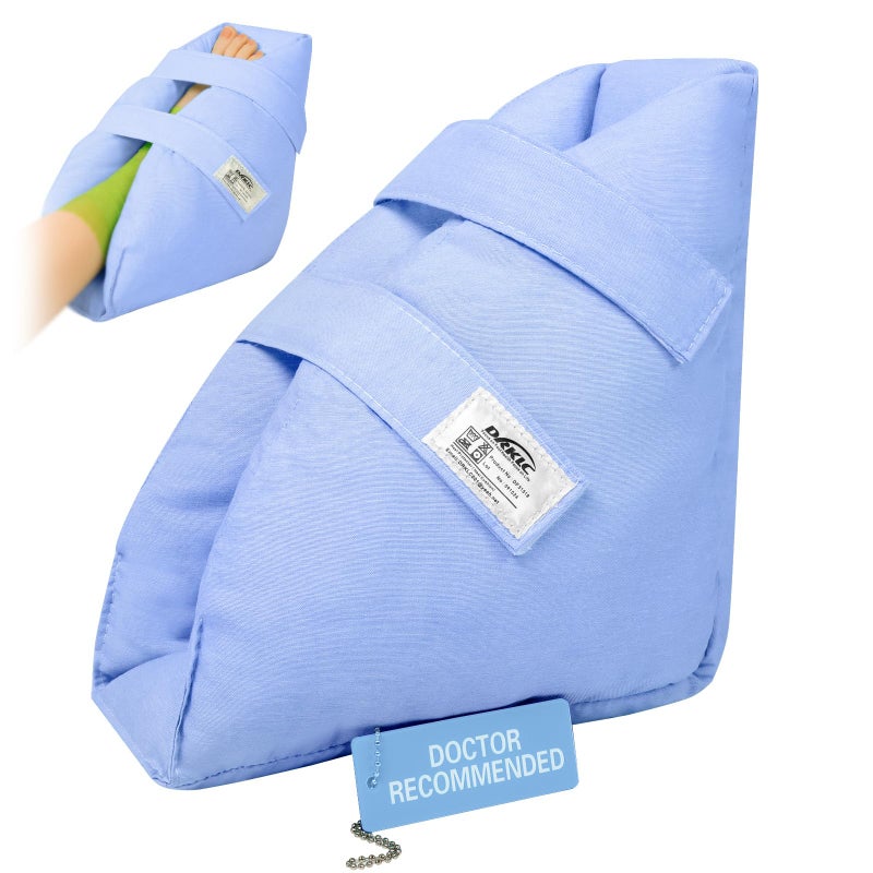 DRKLC Heel Protector Cushion for Pressure Sores,Adjustable Foot Support Boot Surgery Recovery Supplies for Elderly Bedridden Pressure Ulcer Cushion Ankle Pillow for Bed, Wheelchairs (1 Piece) - Image 1