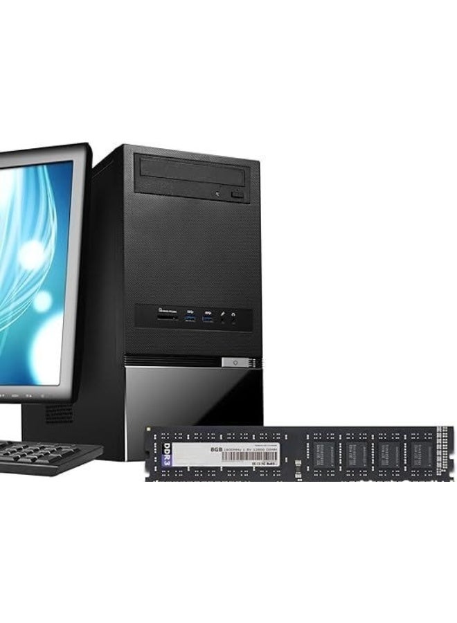 16GB DDR3 RAM (2x8GB) 1600MHz PC3-12800 CL11 1.5V for Desktop, 240-pin DIMM, Non-ECC, Unbuffered - Image 2