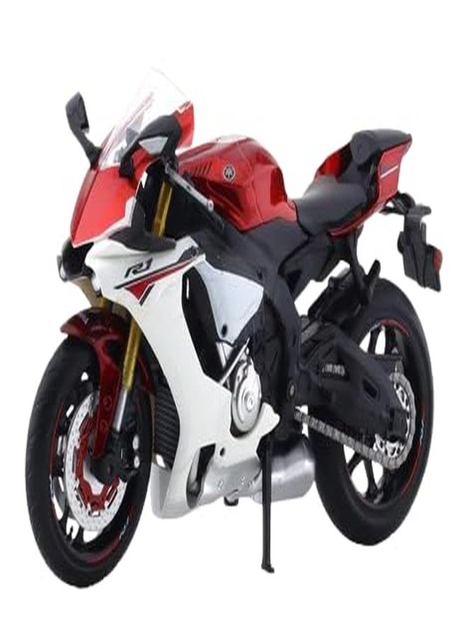 MSZ Yamaha YZF R1 1:12 Scale Licensed Diecast Metal Bike (Red) - Image 1