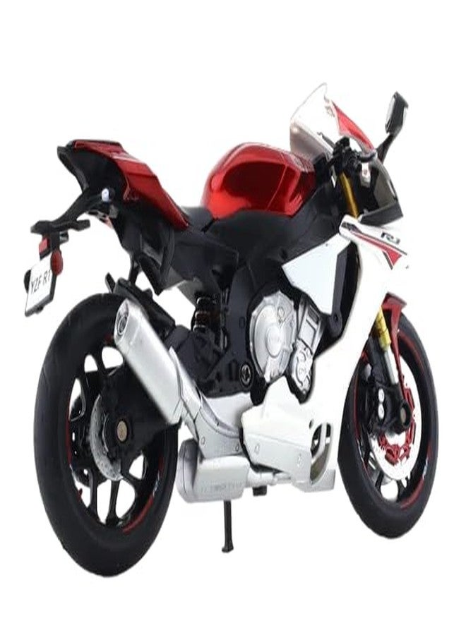 MSZ Yamaha YZF R1 1:12 Scale Licensed Diecast Metal Bike (Red) - Image 2