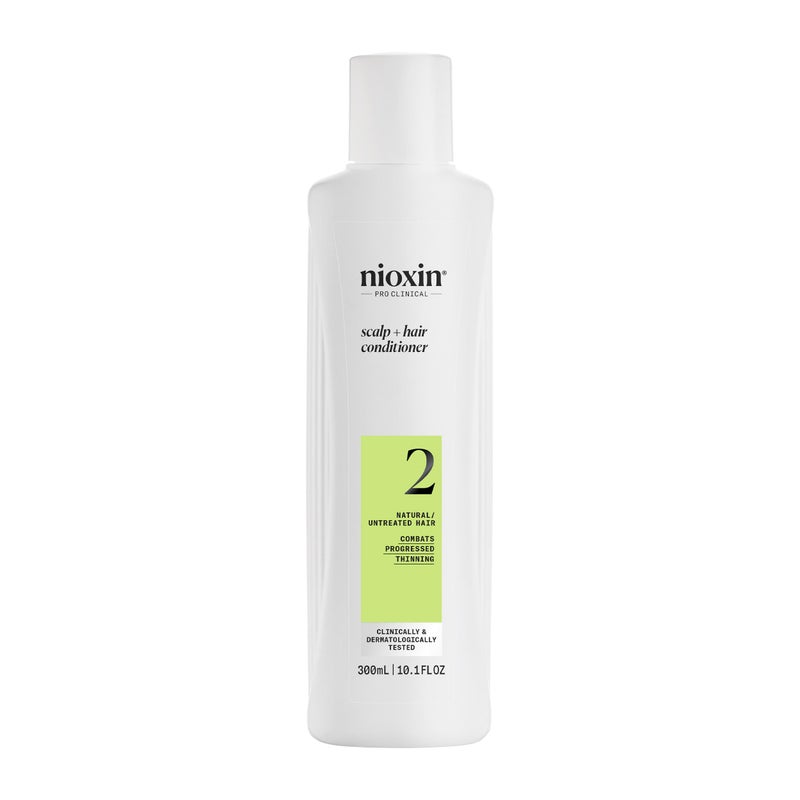 Nioxin Scalp  Hair Thickening System 2 Conditioner  For Natural or Untreated Hair with Progressed Thinning  With Niacinamide and Biotin 101 Fl oz