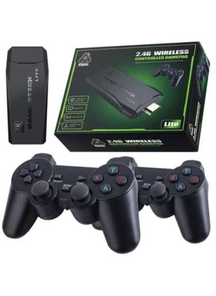 DBLEW - M8 Video Game Stick Lite 4k 2.4g Wireless Anatel Controller Gamepad 2 Console 10000 Games 64gb Retro Classic Gamepad Suitable For Ps1 Gba Md - Image 1