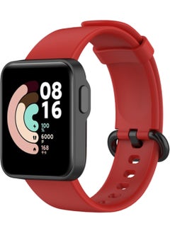 Dexmon Xiaomi Mi Watch Lite 2 Strap Easy Adjustable Flexible Silicone Sport Stylish Design Band Strap with Buckle  - Image 2