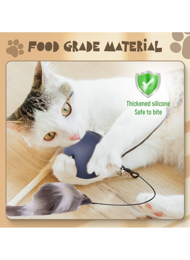 Generic 2 Pieces Interactive Cat Ball Toys, New Self-Moving Rechargeable Dog and Cat Balls, Intelligent Self-Rolling Motion-Activated Enrichment Toys for Bored Indoor Cats and Dogs  - Image 4