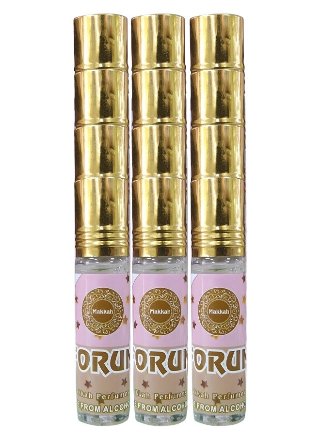 بيرفيومز 12 قطع زيت عطري من منتدى مكة 12 مل - Image 1