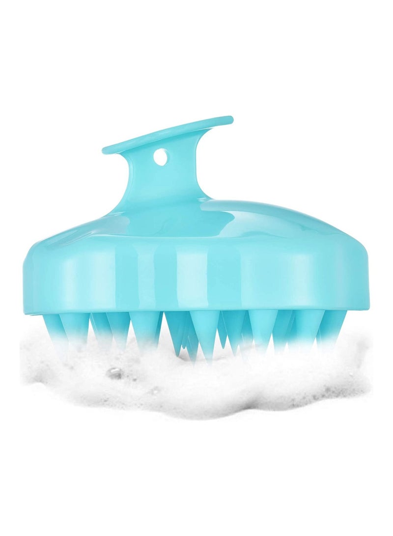 ORiTi Hair Scalp Massager Brush, Silicone Shampoo Brush for Men Women Kids Pets Head Hair Brush Scrubber Dandruff Scalp Exfoliator for Curly Wet Dry Straight Short Thick Thin Hair - Image 1