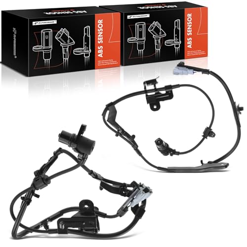 A-Premium 2pcs Front Side ABS Wheel Speed Sensor Compatible with Toyota Models - Sequoia 4.7L 2000-2007, Tundra 3.4L 4.0L 4.7L 2000-2006 - Front Driver & Passenger Side - Image 1