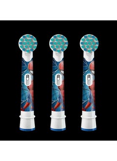 Oral-B 3-Pack of Soft Bristle Toothbrush Heads for Kids Spider-Man Series With A Dust Cover Included  - Image 3