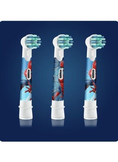 Oral-B 3-Pack of Soft Bristle Toothbrush Heads for Kids Spider-Man Series With A Dust Cover Included  - Image 4