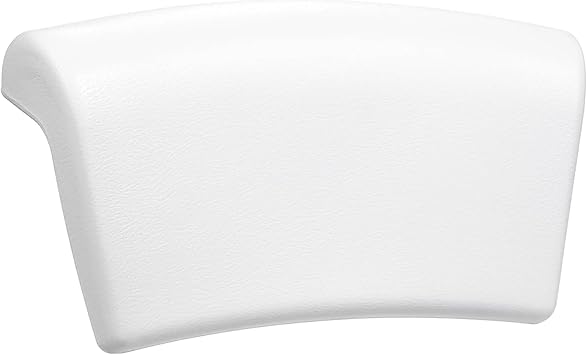 Koelaa Bath Pillow Waterproof Bath Pillow 3D Ergonomic Bathtub Pillow with 2 NonSlip Suction Cups NonSlip Premium Bath Cushion Ergonomic Bathtub Pillow for Bathroom Home Spa HeadrestWhite - Image 1