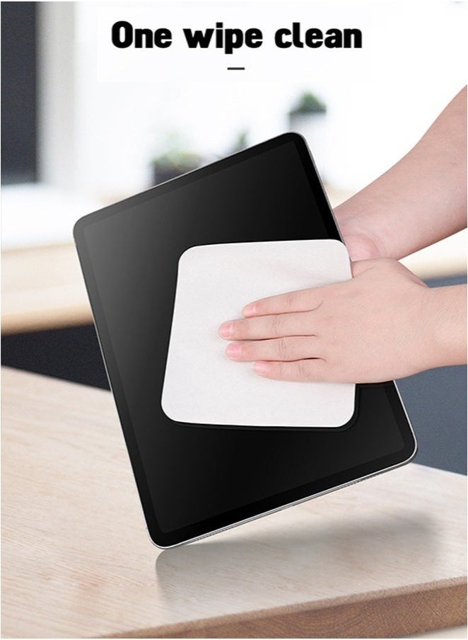 GIFT 3Pcs Polishing Cloths, Compatible with Apple iPhone, iPad, MacBook, iWatch, Soft & Nonabrasive Double-Layer Microfiber Cleaning Cloths - Image 3