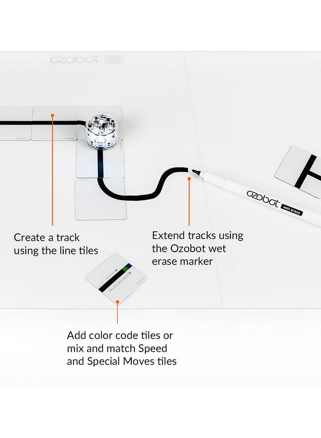 Ozobot Color Code Magnets Base Kit: Interactive Coding Learning Tool For Kids Ages 3+, Enhances Logic & Problem-Solving Skills, Classroom Education, 36 Tiles, Evo Required Not Included - Image 4