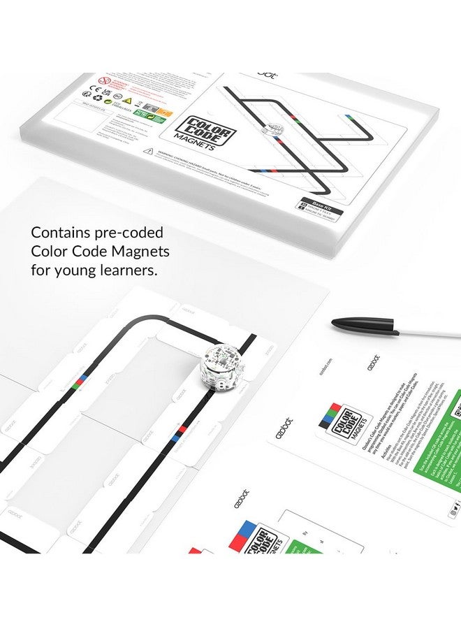 Ozobot Color Code Magnets Base Kit: Interactive Coding Learning Tool For Kids Ages 3+, Enhances Logic & Problem-Solving Skills, Classroom Education, 36 Tiles, Evo Required Not Included - Image 3