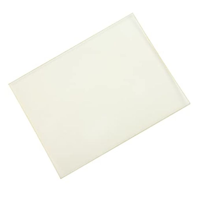 Hztyyier Leather Crafting Mat, Transparent Rubber Cutting Pad for DIY Sewing, 5.91 x 7.87 x 0.31 inches - Image 1