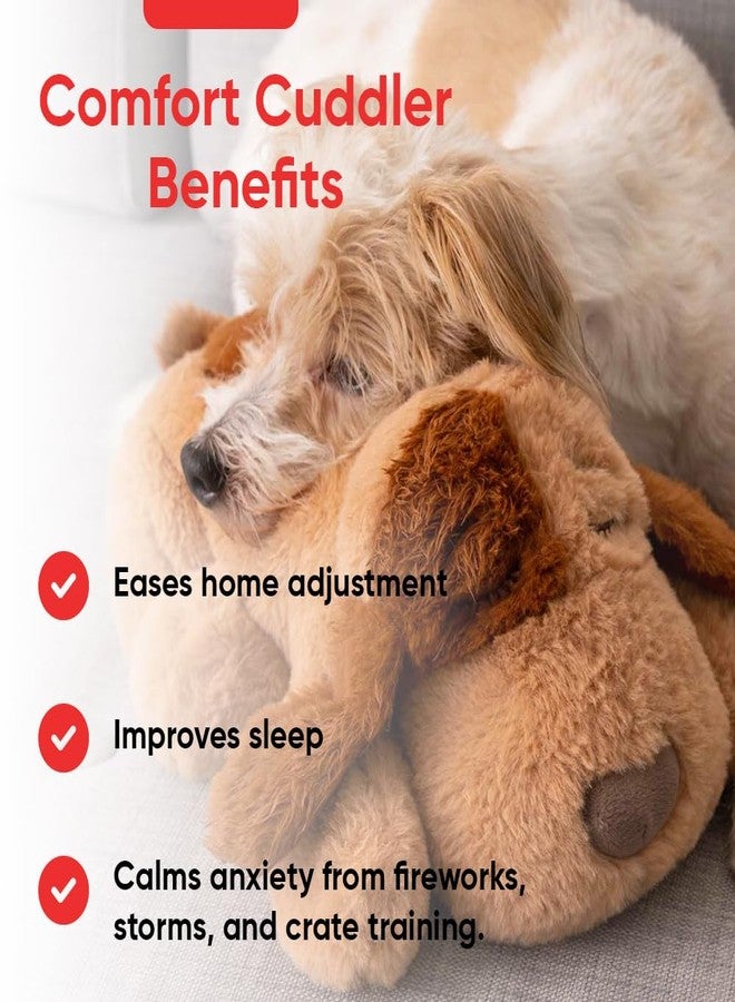 iHeartDogs لعبة نبضات القلب للجراء من آي هارت دوغز - وسادة احتضان مريحة - لعبة لتخفيف قلق الكلاب - Image 2