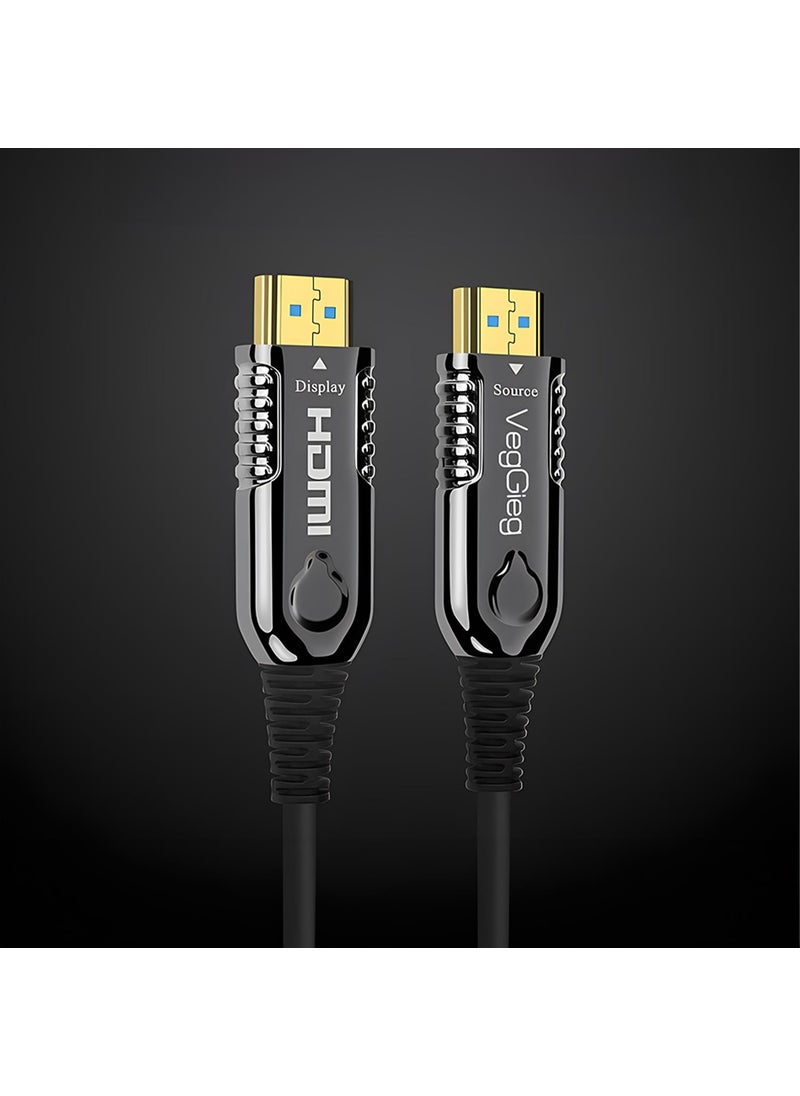 veggıeg VegGieg 4K 60Hz 18GBPS Hdr Arc Hdcp Fiber Optic HDMI 2.0 Cable 70 Meters  - Image 2