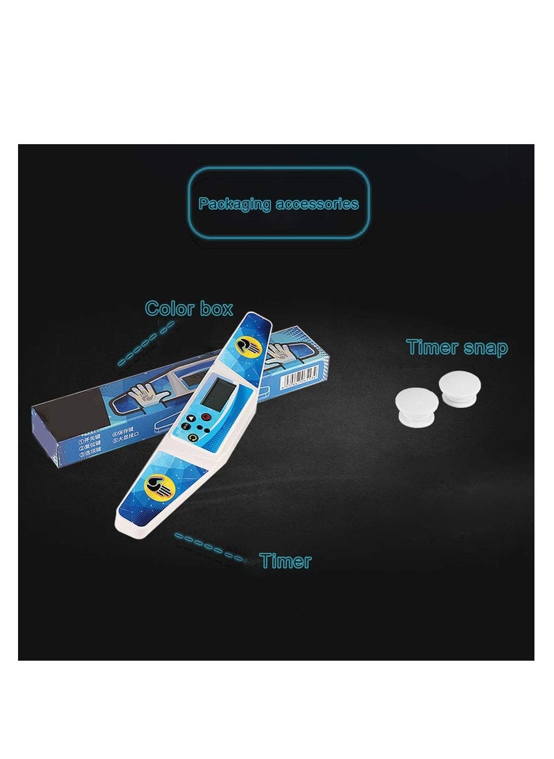 Generic - عداد احترافي التوقيت - ساعة رقمية لسباق الكؤوس - ساعة تنافسية - عداد سرعة - لعبة ممتعة - هدية - آلة توقيت رقمية احترافية - ساعة توقيف قابلة للتكديس - Image 1