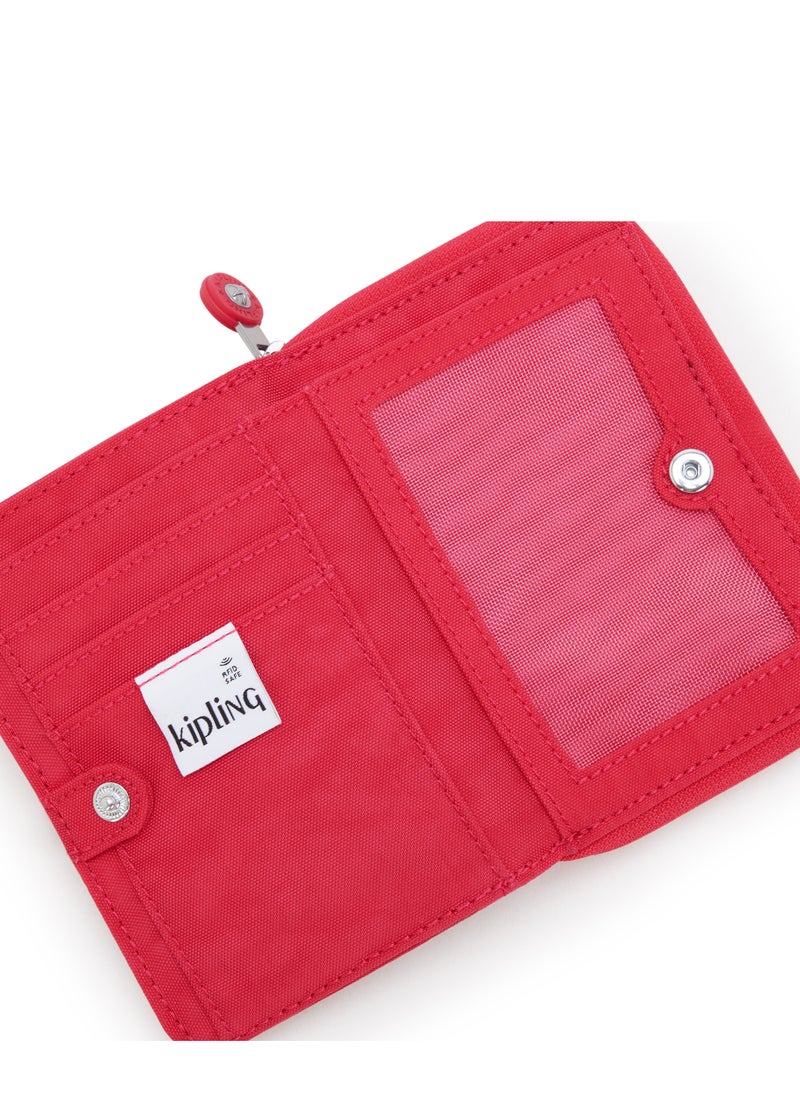 kipling Basic Money Love Medium RFID Wallet Resort Pink  - Image 4