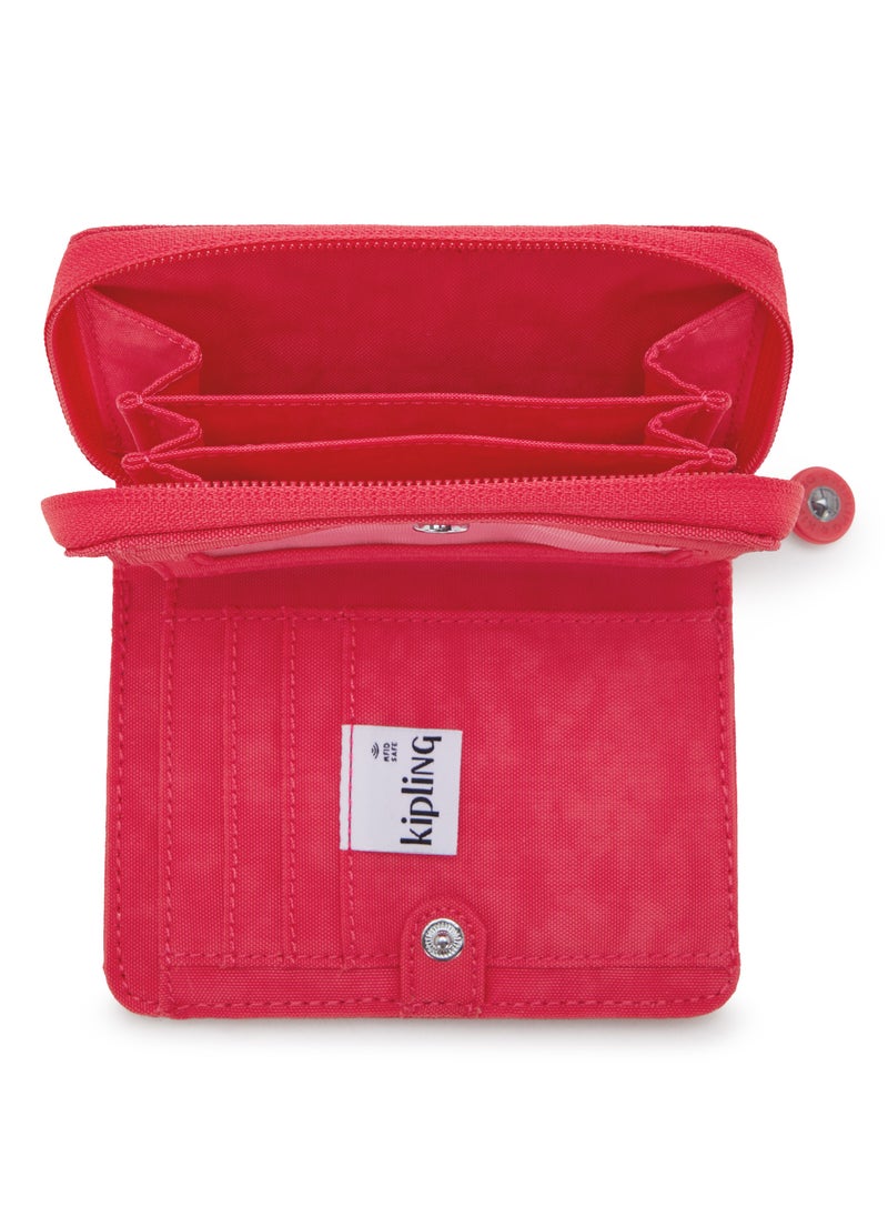 kipling Basic Money Love Medium RFID Wallet Resort Pink  - Image 2