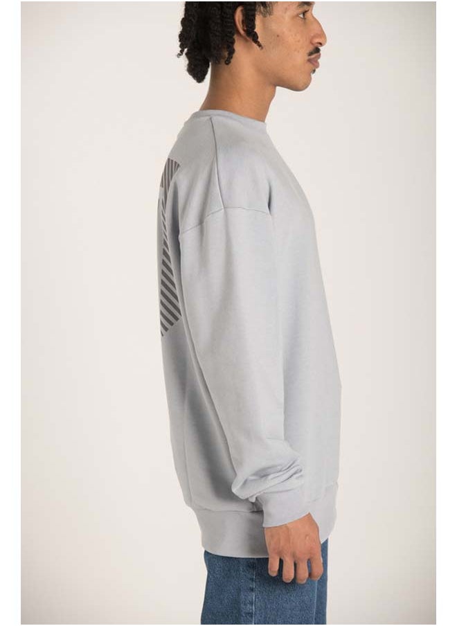Marco Bergamo - Back Print R-Neck Sweatshirt - Image 1