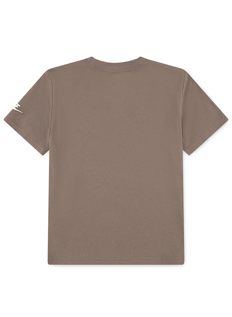 نايكي قميص أطفال بأكمام قصيرة من القطن العائلي