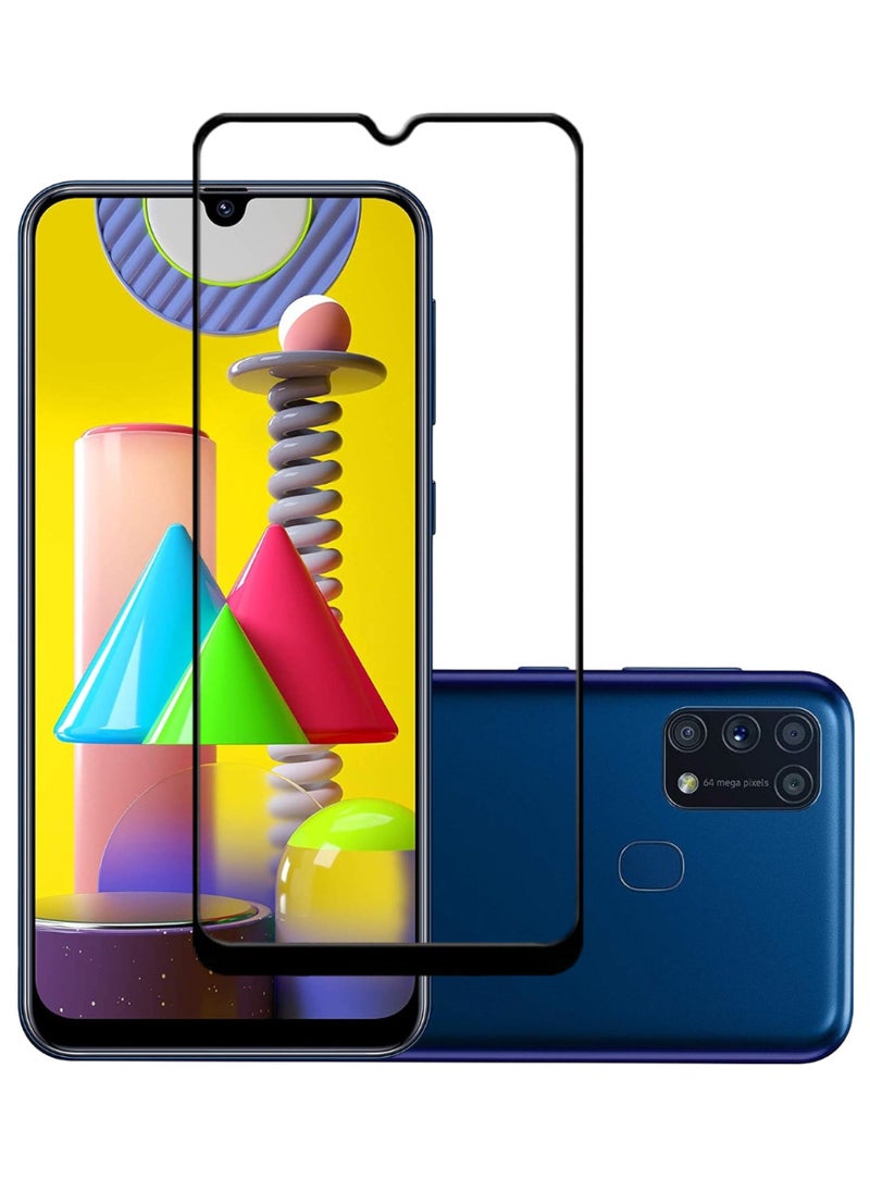 ACLIX Antistatic ESD Dustproof Premium Quality High Definition Tempered Glass Screen Protector Designed For Samsung Galaxy M31 - Image 1