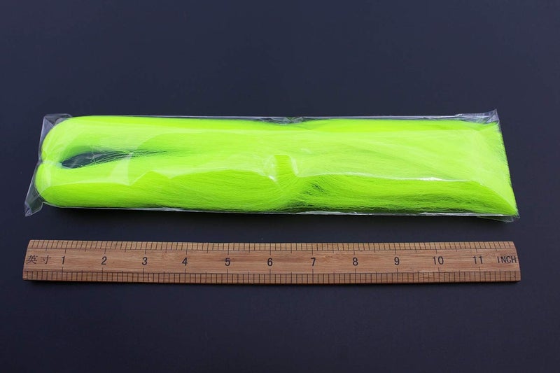 Tigofly 16 Colors Synthetic Fiber Large Hank Super Hair Fly Tying Bucktail Jig Lure Making Materials - Image 3