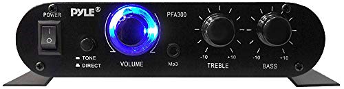 Pyle Power Home HiFi Stereo Amplifier - 90 Watt Portable Dual Channel Surround Sound Audio Receiver w/ 12V Adapter - For Subwoofer Speaker, MP3, iPad, iPhone, Car, Marine Boat, PA System - PFA300 - Image 2