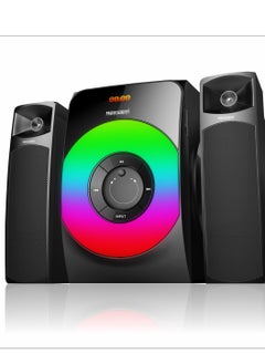 Mediatech MediaTech 2.1 Stereo Speaker, 65 Watt, Bluetooth , Optical input , SD , USB, AUX , Remote, Optical cable (3M) , RCA Cablel, MT-5619/ Black (1 Year Warranty)  - Image 3