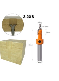 Y&D 5 Pcs HSS Countersink Drill Bit Set, Woodworking Chamfer Screws Hole Drills for Wood Drilling, Plastic, Drilling Holes（2.8mm, 3mm, 3.2mm, 3.5mm, 4mm）Drill Tools & Accessories  - Image 5