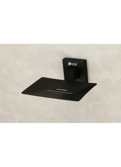 iSTAR iSTAR Stainless Steel Square Soap Dish Holder for Bathroom Soap Case for Home (Pack of 1, Black)  - Image 4