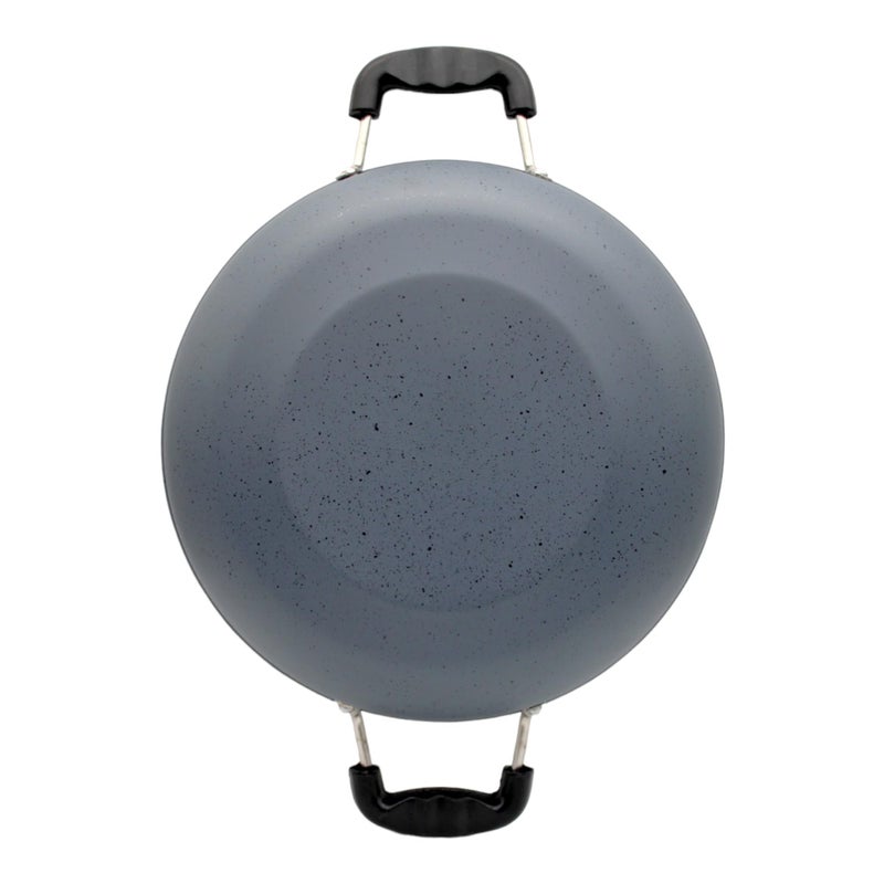 LAZYwindow 26 cm Nonstick Kadhai, 3L Capacity, Black - Durable & Stylish Cookware Pack of 2 - Image 5