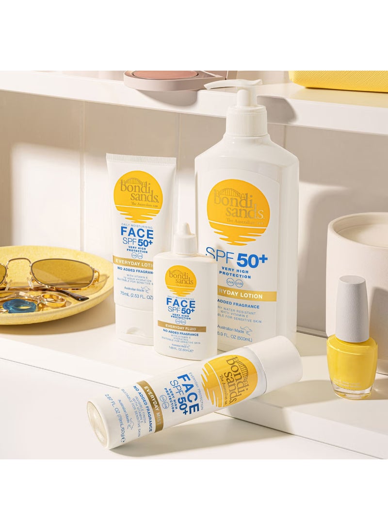 BONDI SANDS Continuous Spray SPF 50+ Sunscreen Mist - Quick, Even Application for Hard-to-Reach Areas, Fragrance-Free for Sensitive Skin (160 g) - Image 5
