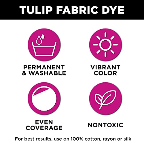 Tulip Permanent Fabric Dye Powder, Hot Dye Method for Vibrancy, Long-Lasting Color, Orange - Image 2