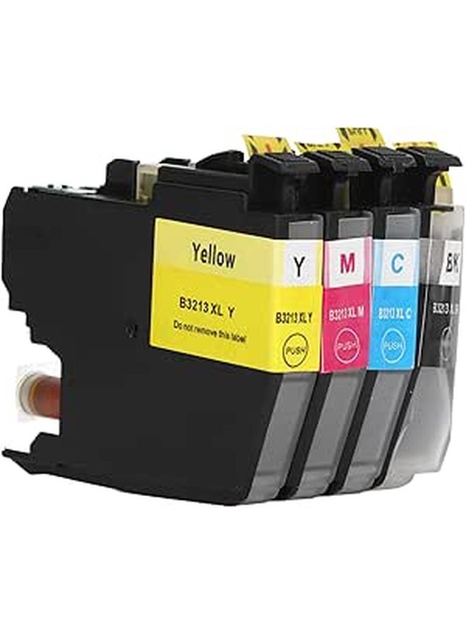 4 Color Printer Ink Cartridge Replacement 4 Pack Compatible With Dcp J572dw - Image 1