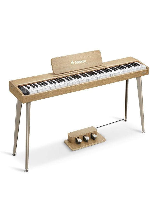 Donner Digital Piano with Speed Sensitive Keys, Electric Piano for Beginners - Image 1